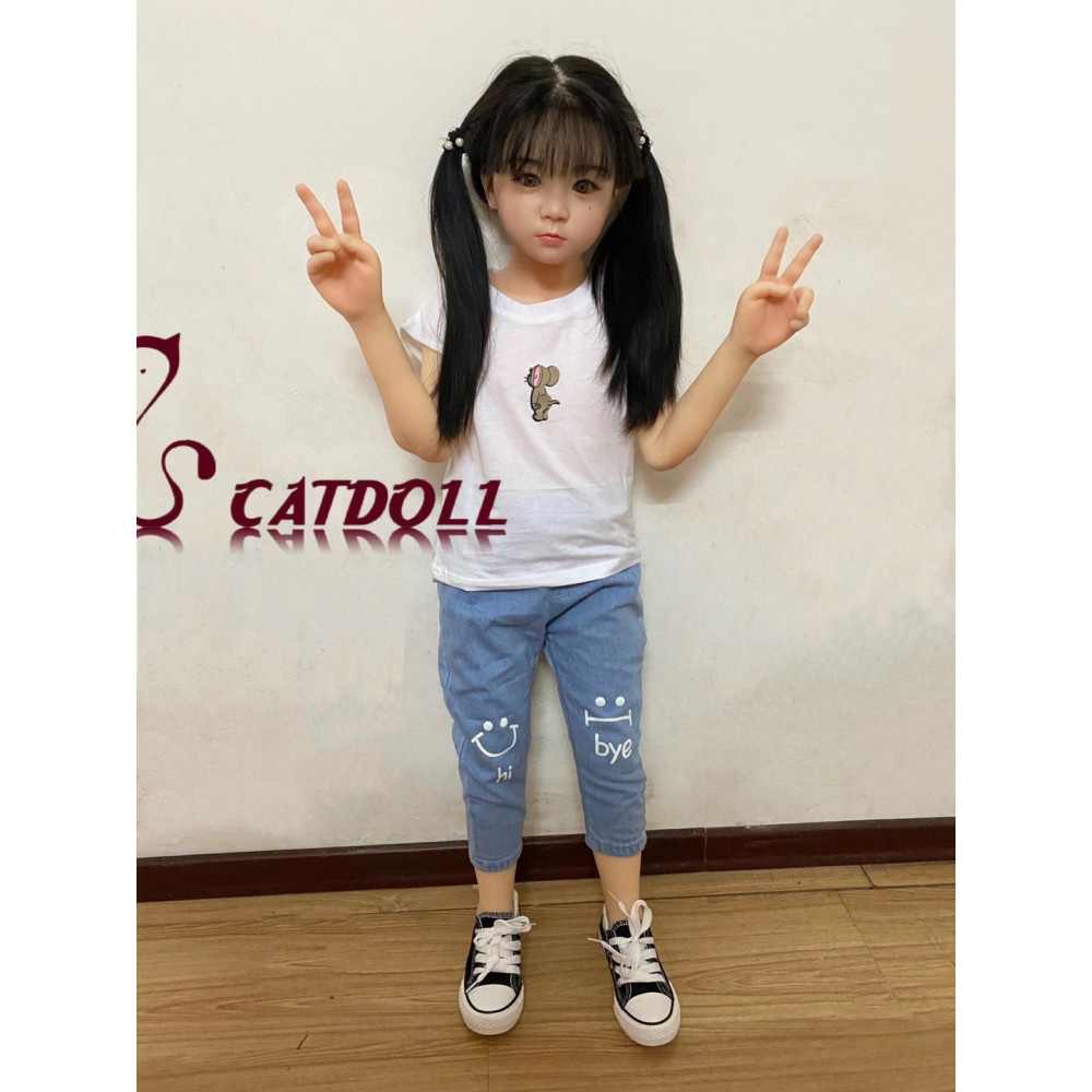 Catdoll Silicone head + TPE body 108cm Coco