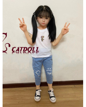 Catdoll Silicone head + TPE body 108cm Coco