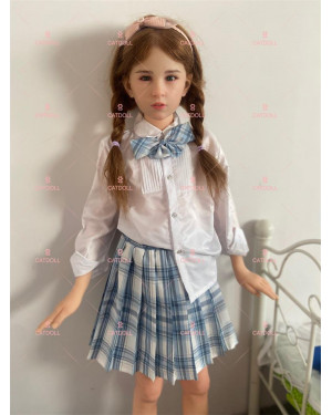 Catdoll Silicone head + TPE body 128cm Dolly	