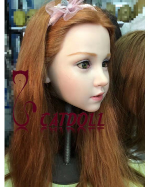 Catdoll Silicone head + TPE body 138cm Sasha