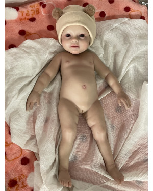 Catdoll full Silicone 42cm Baby Doll, reborn baby