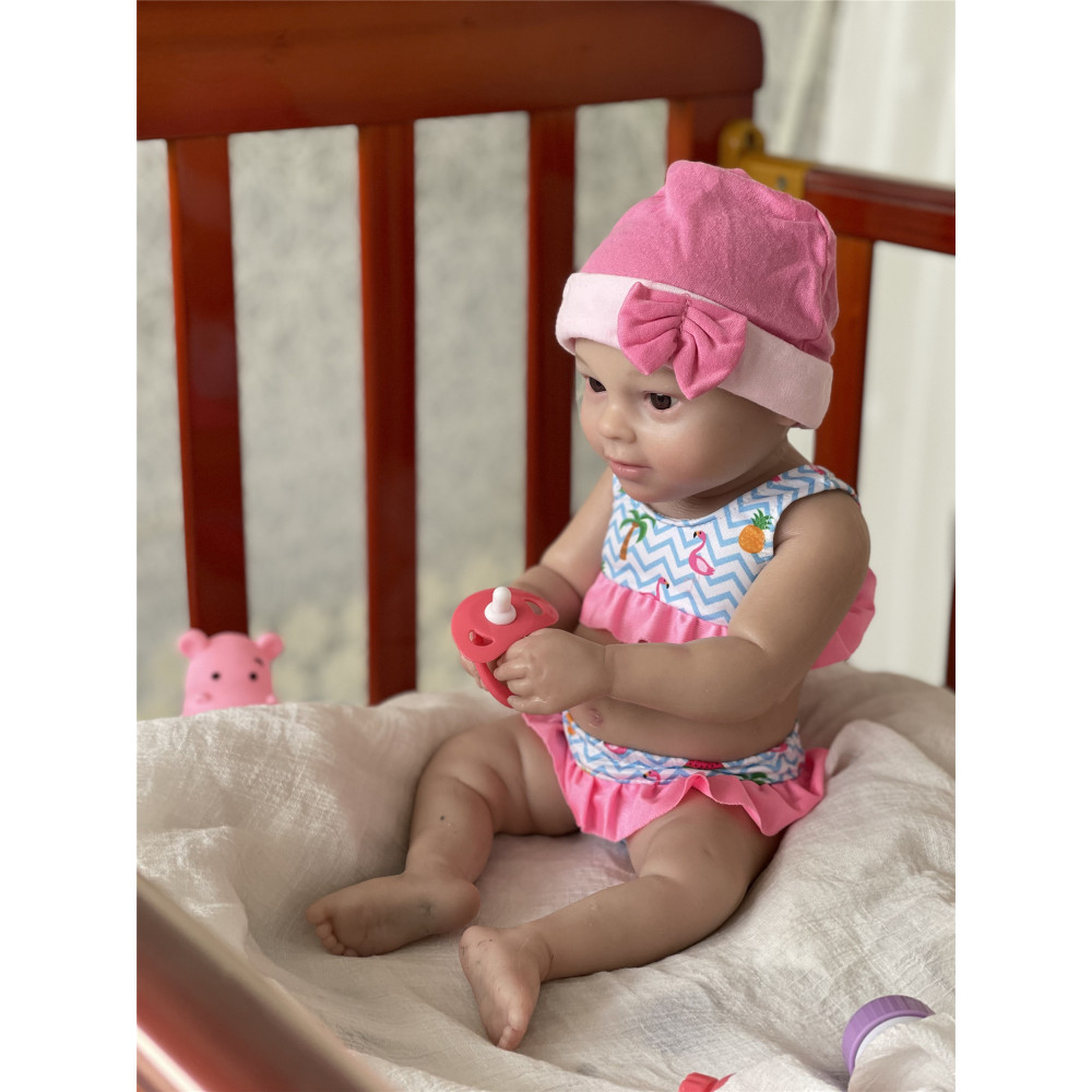 Catdoll full Silicone 42cm Baby Doll, reborn baby