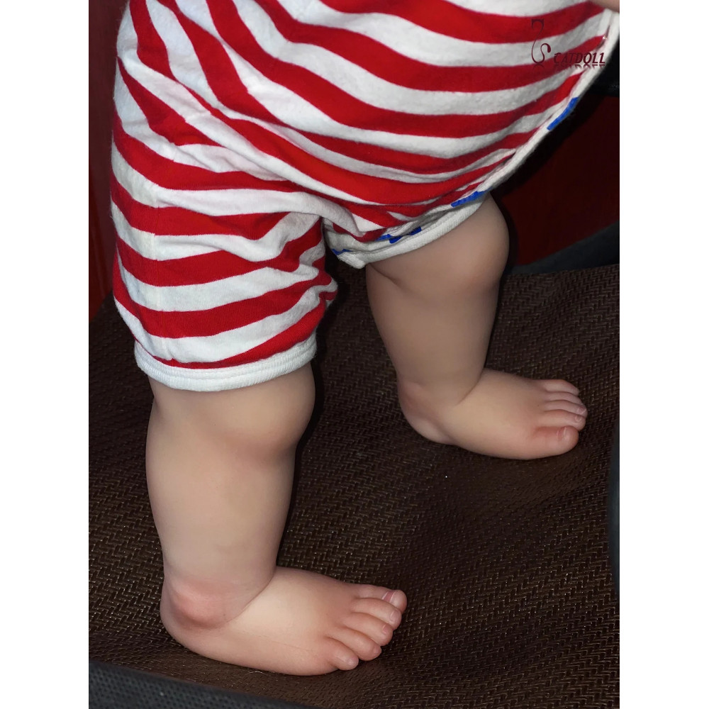 Catdoll full Silicone 66cm Baby Boy Doll, reborn baby