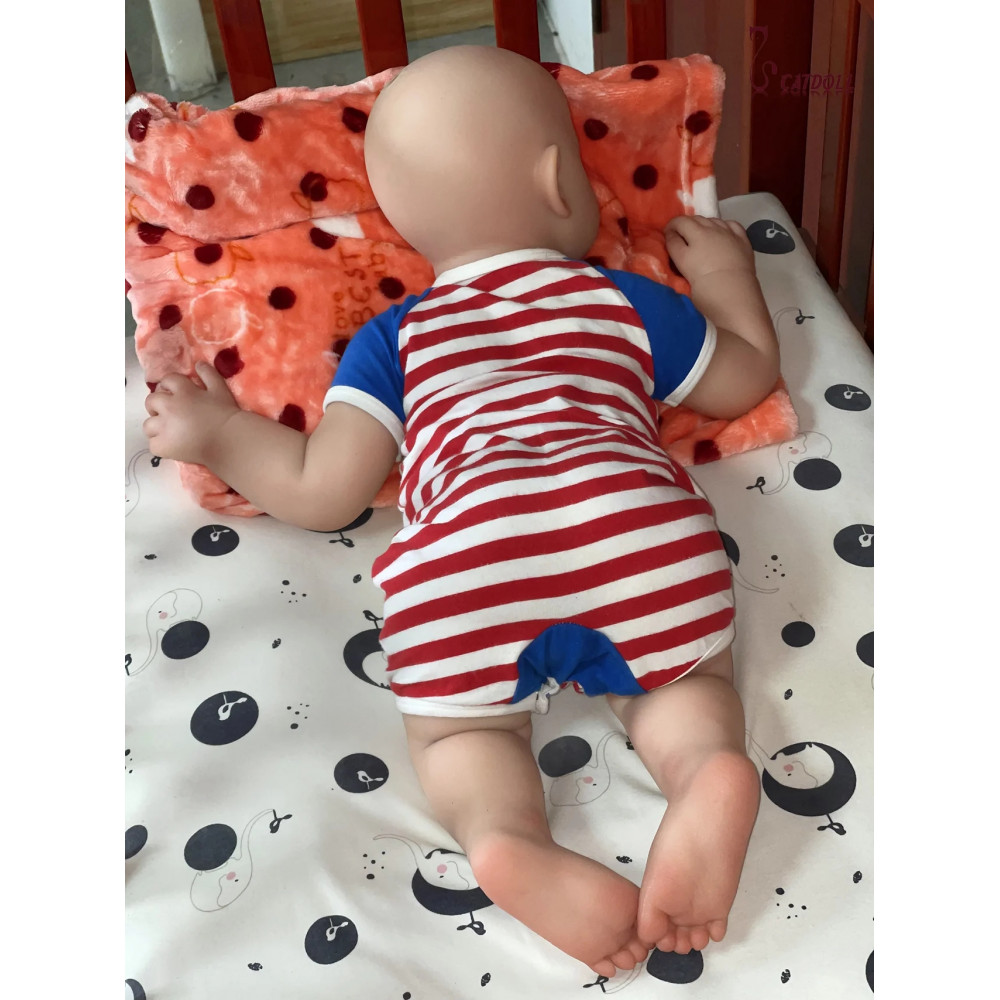 Catdoll full Silicone 66cm Baby Boy Doll, reborn baby