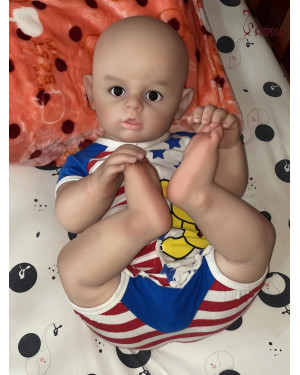 Catdoll full Silicone 66cm Baby Boy Doll, reborn baby