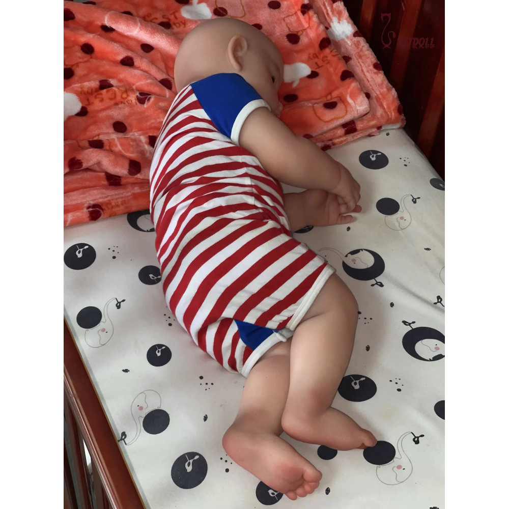 Catdoll full Silicone 66cm Baby Boy Doll, reborn baby