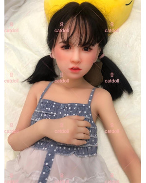 Catdoll 128cm Chu flat chest tpe doll EVO skeleton