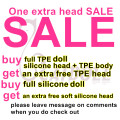 Spring SALE Extra Free Head(leave the head options on comments when do check out) 