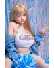 FUDOLL 148cm D cup J018 Zi TPE Body+Silicone Head Sex Doll 