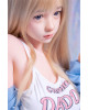 FUDOLL 148cm D cup J018 Zi TPE Body+Silicone Head Sex Doll 