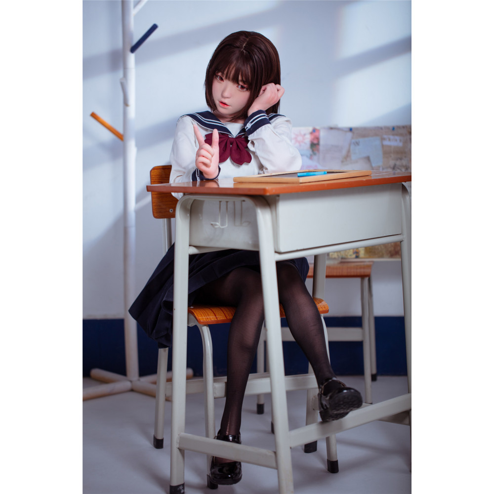 FUDOLL 136cm A cup J008 Silicone Sex Doll 
