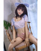 FUDOLL 140cm B cup J003 Yuzuki TPE Body+Silicone Head Sex Doll 