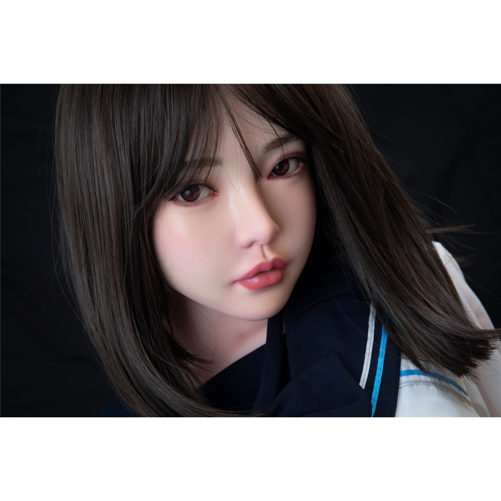 FUDOLL 148cm D cup J007 Riho TPE Body+Silicone Head Sex Doll 