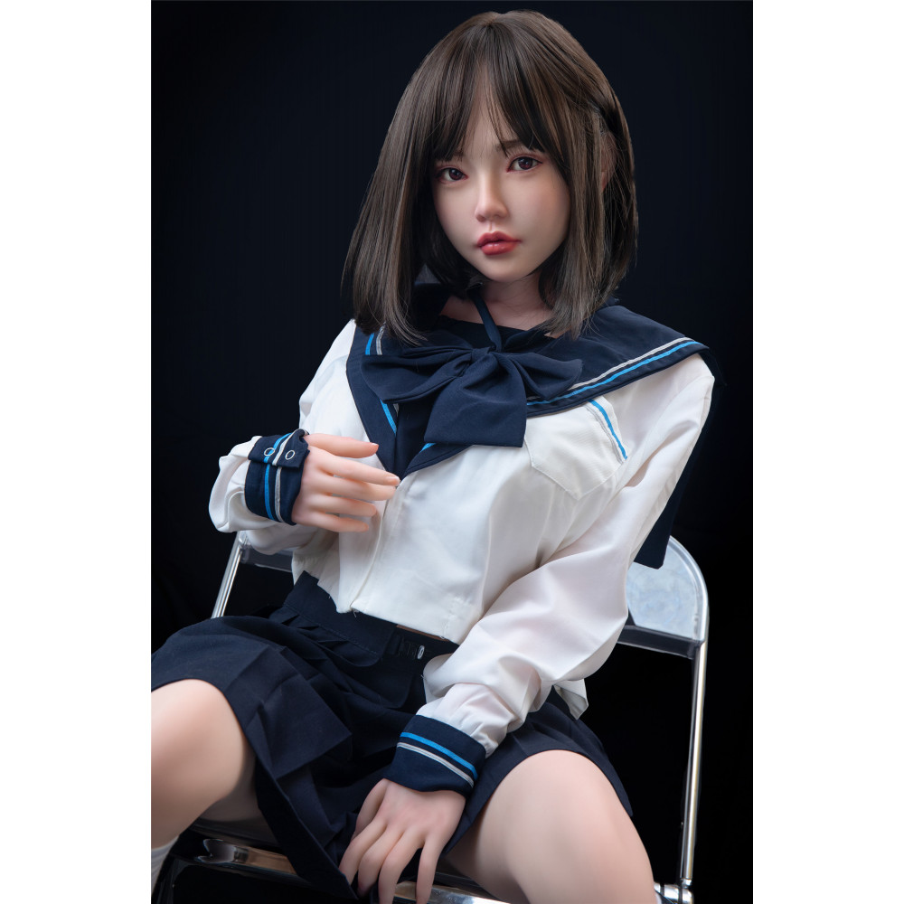 FUDOLL 148cm D cup J007 Riho TPE Body+Silicone Head Sex Doll 