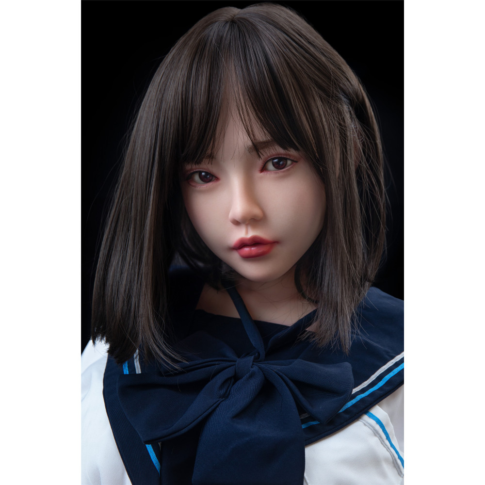 FUDOLL 148cm D cup J007 Riho TPE Body+Silicone Head Sex Doll 