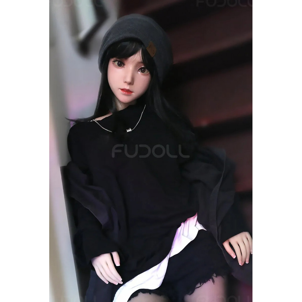 FUDOLL 148cm D cup J011 Coco TPE Body+Silicone Head Sex Doll 