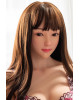 FUDOLL 158cm C CUP J001 Emi TPE Body+Silicone Head Sex Doll 