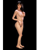 FUDOLL 158cm C CUP RZC014 RIKA TPE Body+Silicone Head Sex Doll 