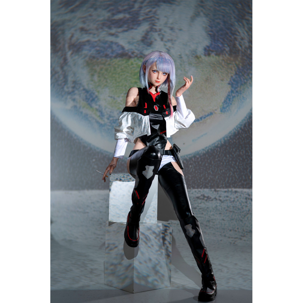 Game Lady 156cm A anime 05 head Full Body Silicone  CYBERPUNK EDGERUNNERS Lucyna Kushinada）