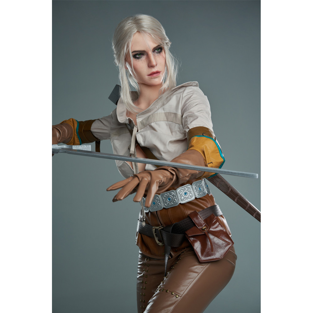 Game Lady 168cm Ciri Head Full Body Silicone