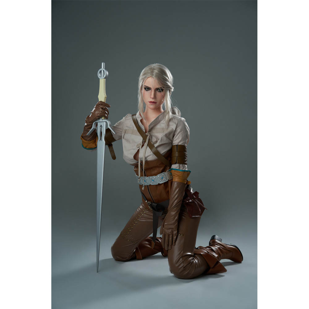 Game Lady 168cm Ciri Head Full Body Silicone