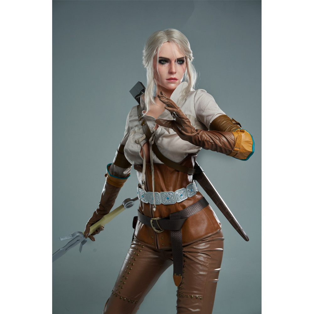 Game Lady 168cm Ciri Head Full Body Silicone