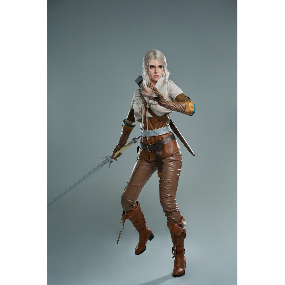 Game Lady 168cm Ciri Head Full Body Silicone