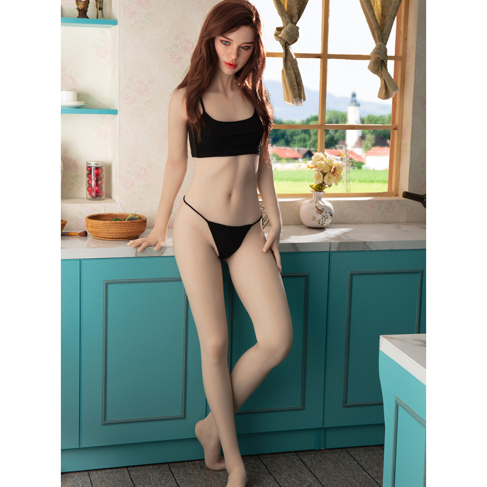 Starpery 171cm A cup Small Breast Hedy TPE+Silicone Sex Doll (5’6 ft) 