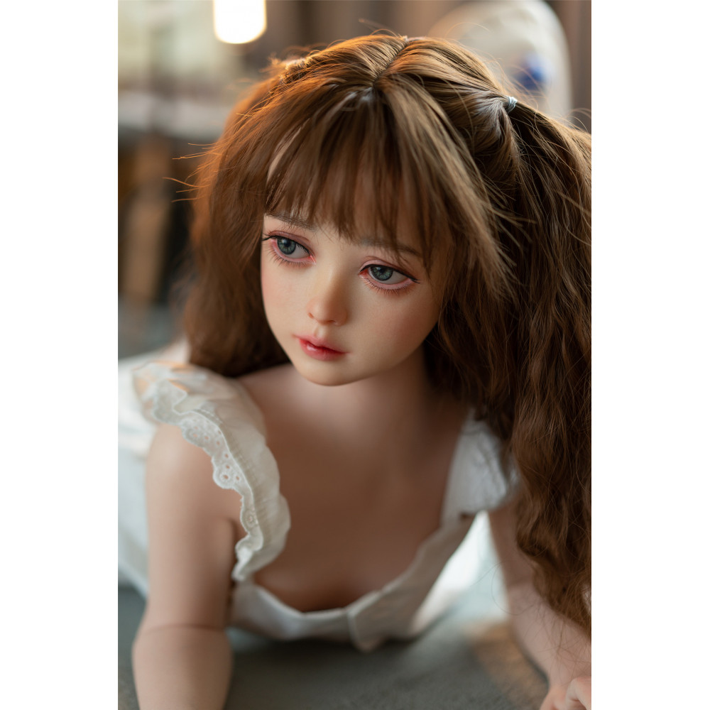 ZELEX 100cm GB26-2 Head Flat Chest Realistic Doll Full Body silicone
