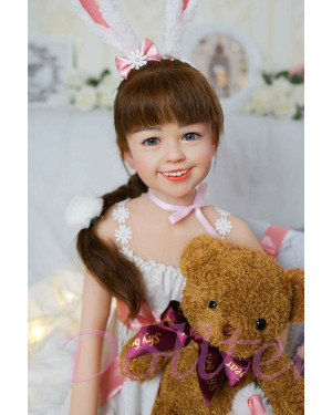 ZELEX 100cm GB33-1 Head Realistic Doll Full Body silicone