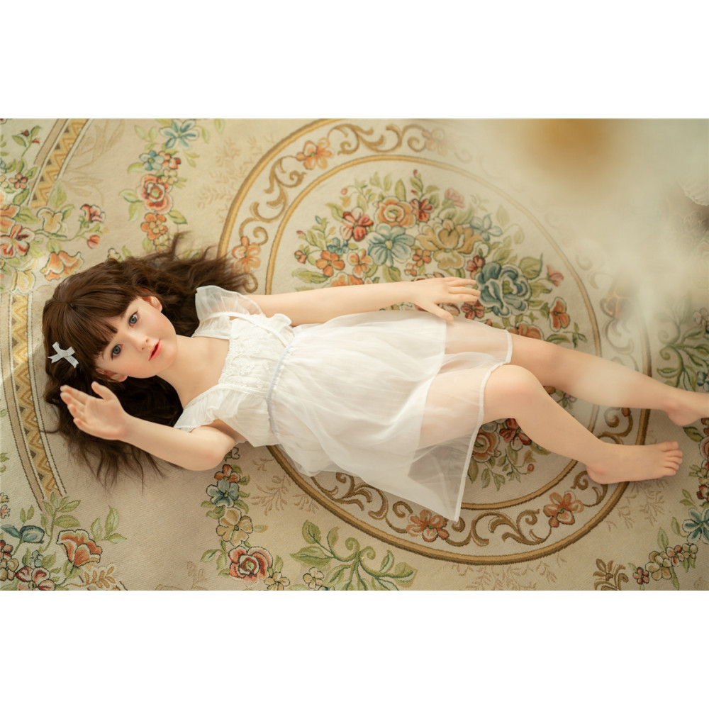 ZELEX 110cm GB34-1 Head Realistic Doll Full Body silicone	