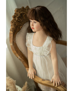 ZELEX 110cm GB34-1 Head Realistic Doll Full Body silicone	