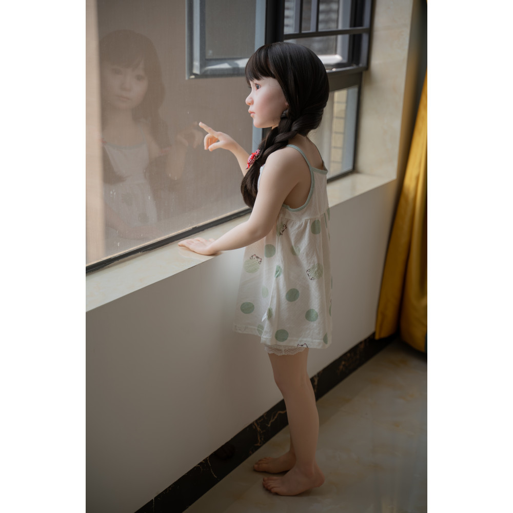 ZELEX 110cm GB47-1 Head Realistic Doll Full Body silicone