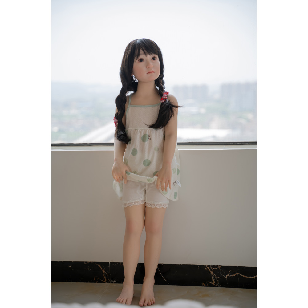 ZELEX 110cm GB47-1 Head Realistic Doll Full Body silicone