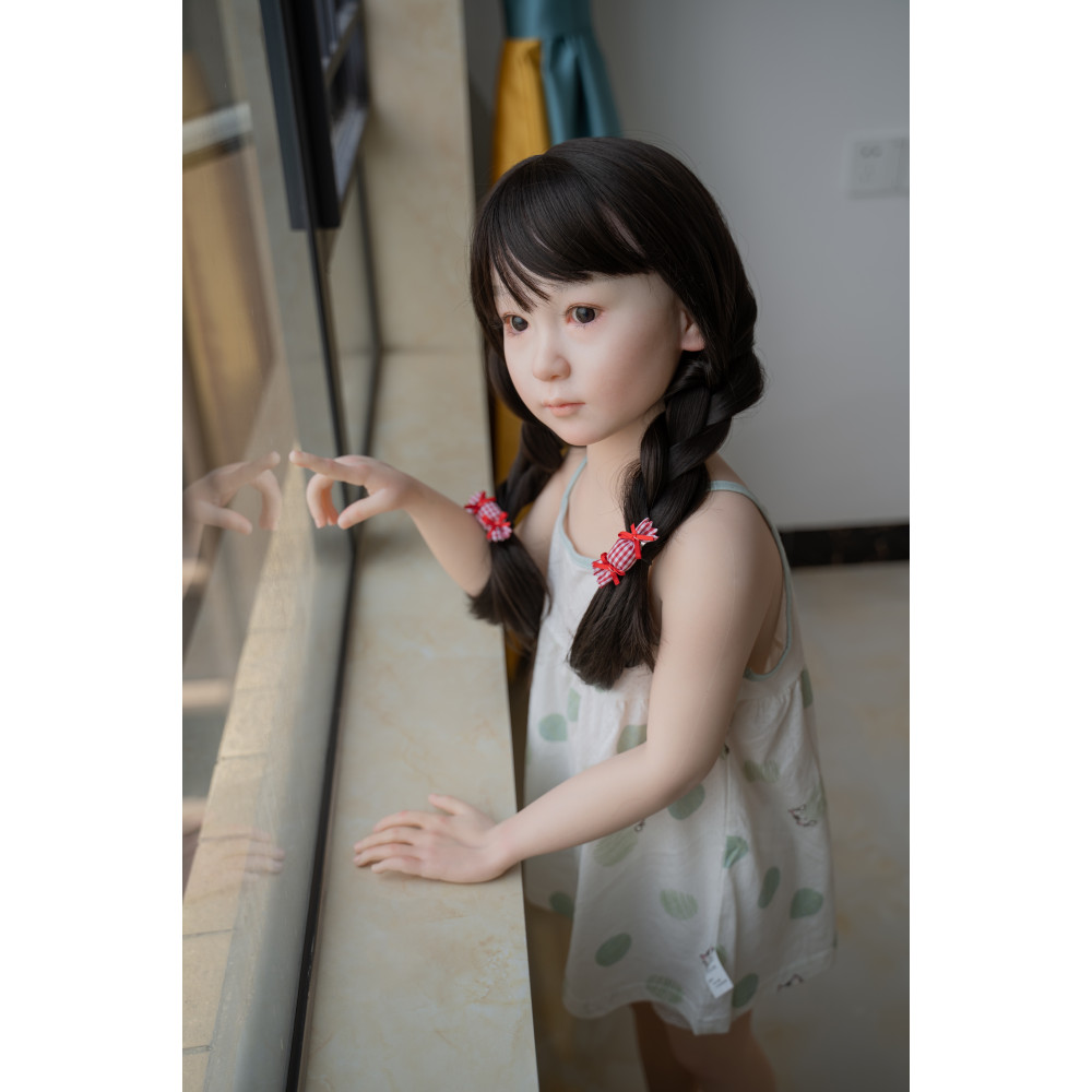 ZELEX 110cm GB47-1 Head Realistic Doll Full Body silicone