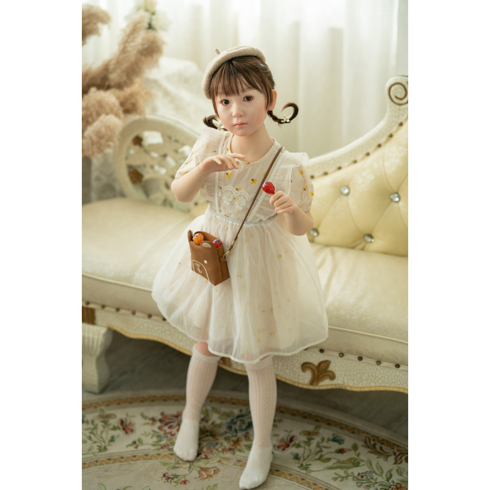 ZELEX 110cm GB47-1 Head Realistic Doll Full Body silicone	