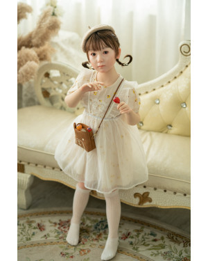 ZELEX 110cm GB47-1 Head Realistic Doll Full Body silicone	