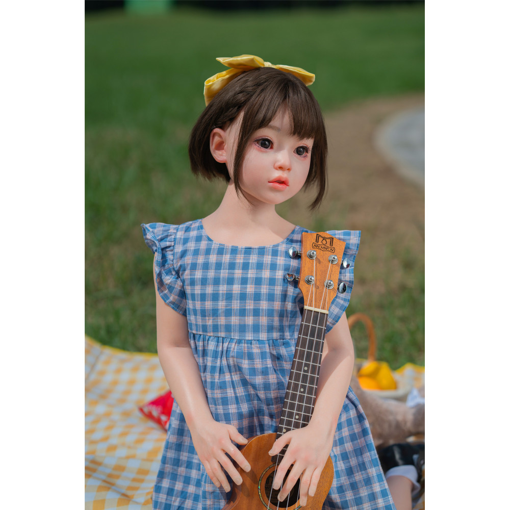 ZELEX 110cm GB58-1 Head Realistic Doll Full Body silicone