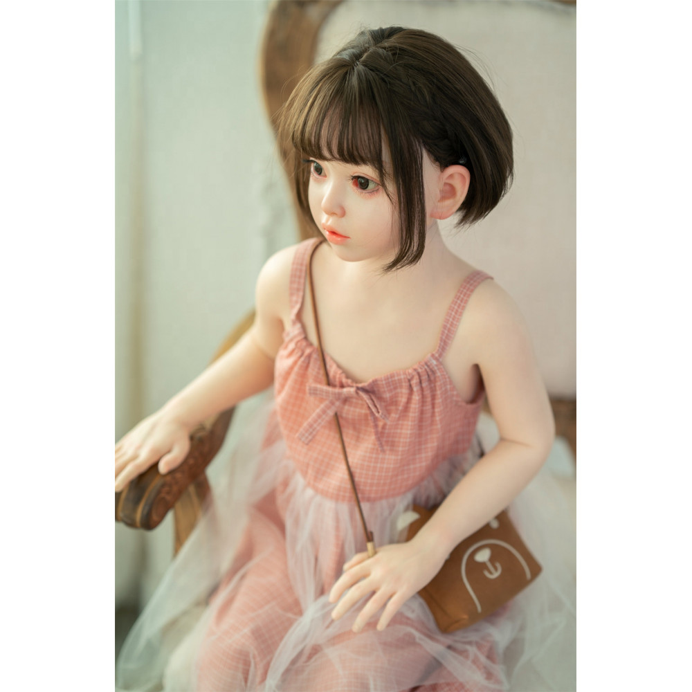 ZELEX 110cm GB58-1 Head Realistic Doll Full Body silicone