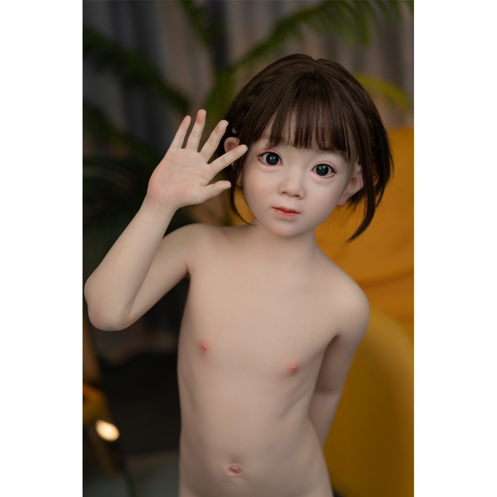 ZELEX 110cm GB59-1 Head Realistic Doll Full Body silicone