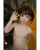 ZELEX 110cm GB59-1 Head Realistic Doll Full Body silicone