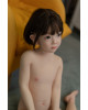 ZELEX 110cm GB59-1 Head Realistic Doll Full Body silicone