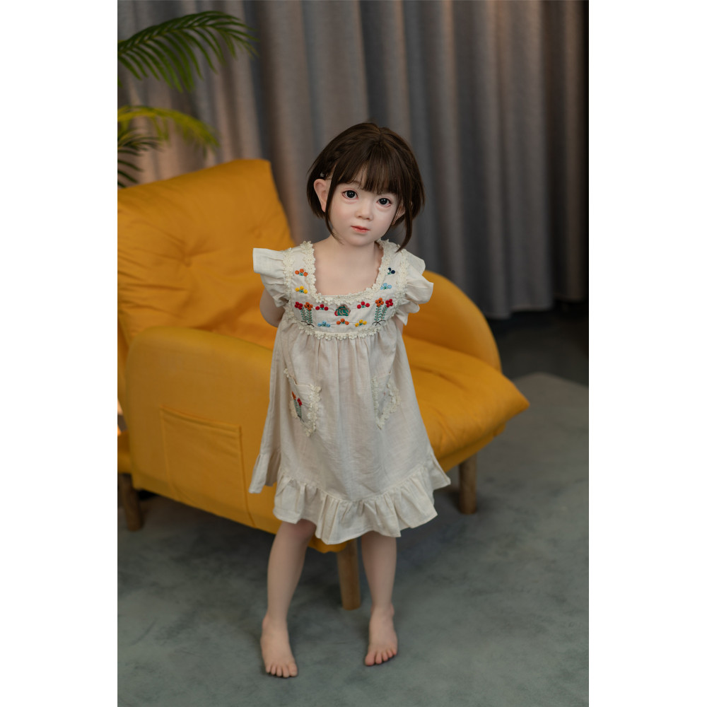 ZELEX 110cm GB59-1 Head Realistic Doll Full Body silicone