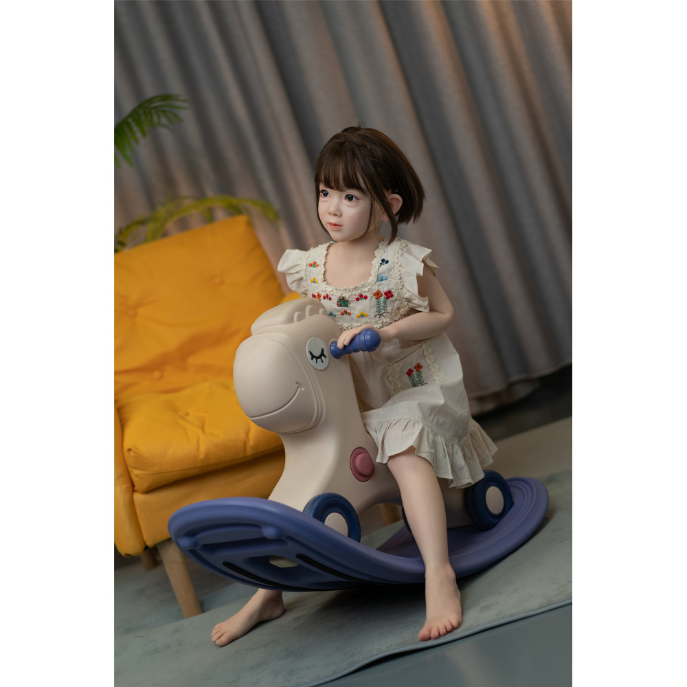 ZELEX 110cm GB59-1 Head Realistic Doll Full Body silicone