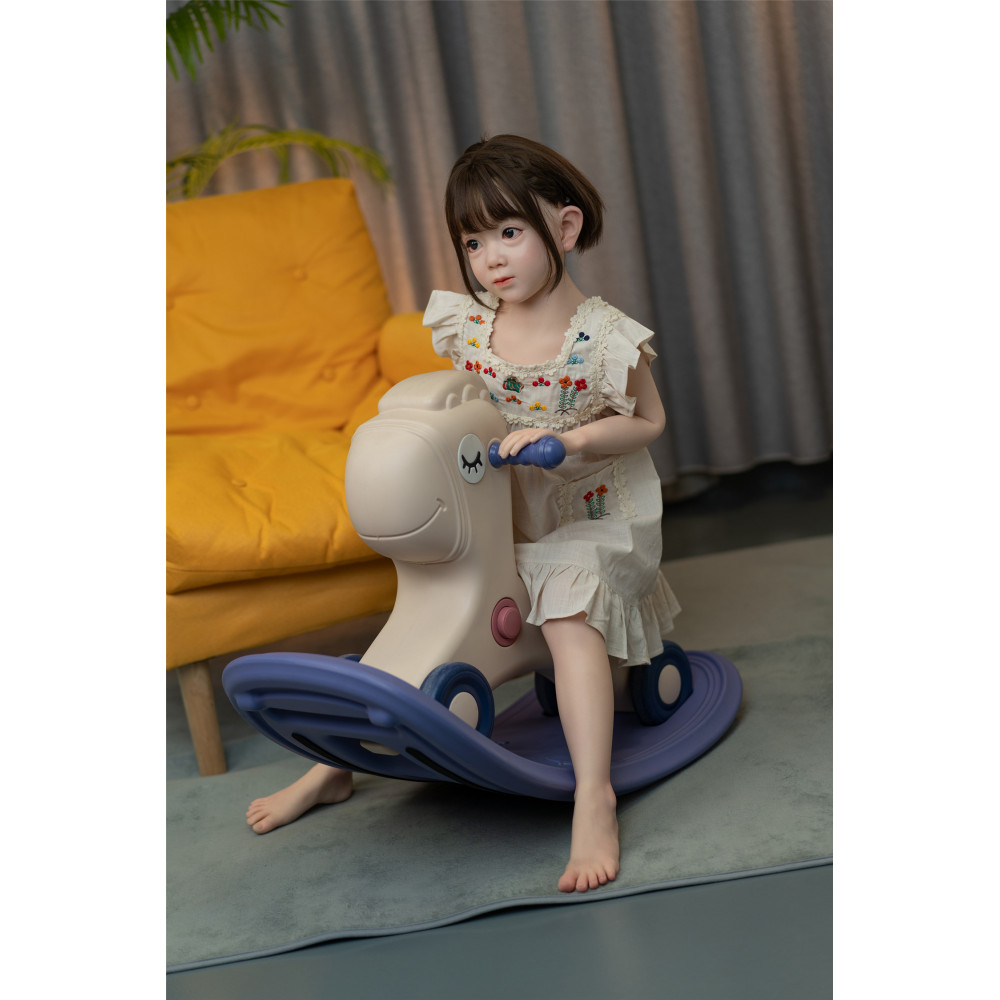 ZELEX 110cm GB59-1 Head Realistic Doll Full Body silicone