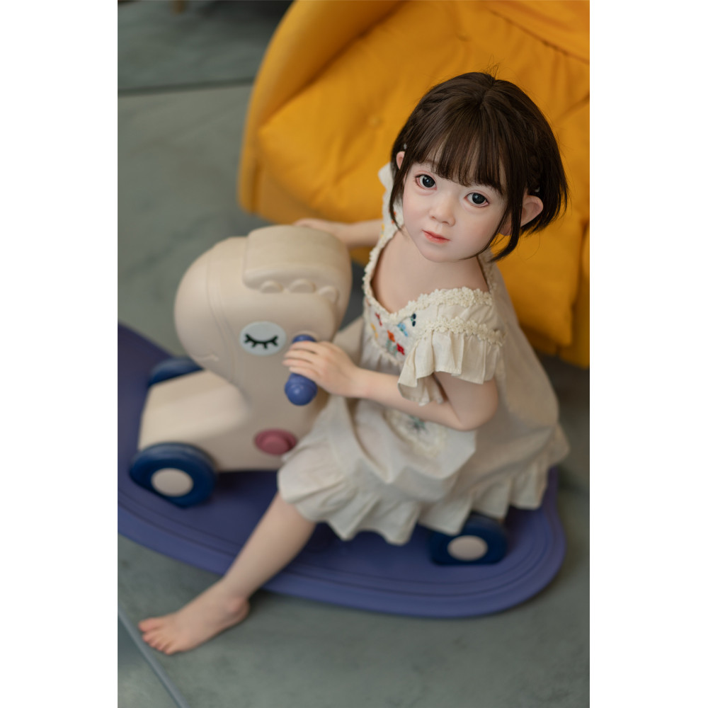 ZELEX 110cm GB59-1 Head Realistic Doll Full Body silicone