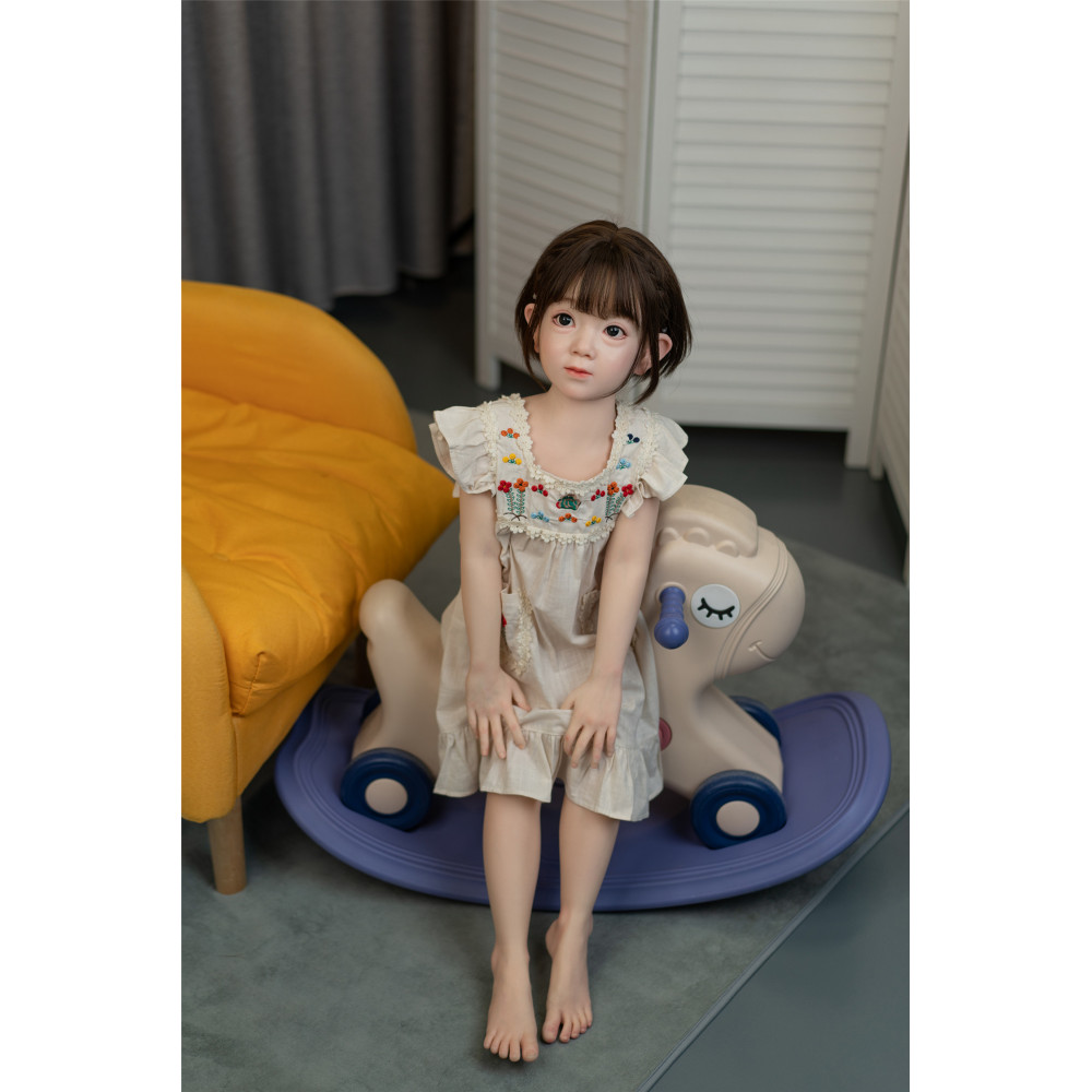 ZELEX 110cm GB59-1 Head Realistic Doll Full Body silicone