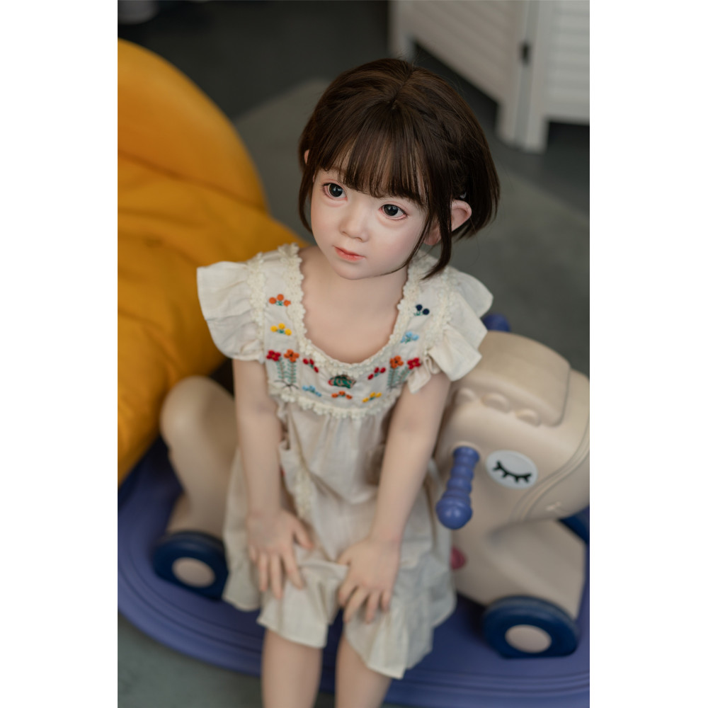 ZELEX 110cm GB59-1 Head Realistic Doll Full Body silicone