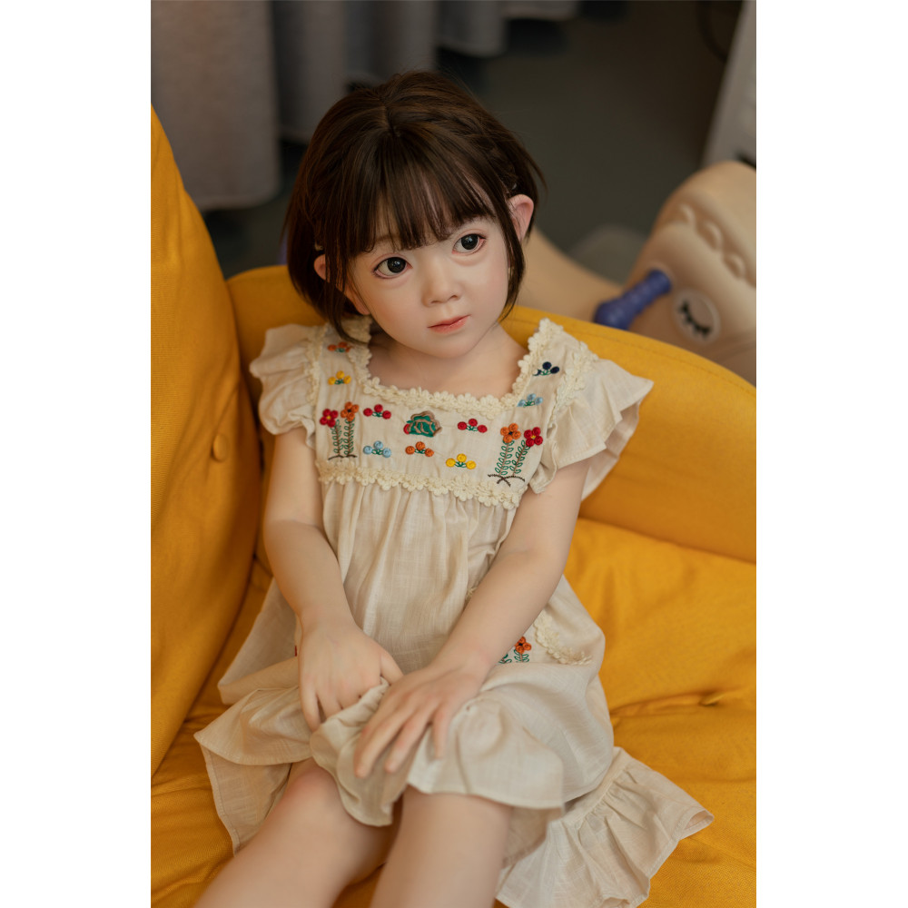 ZELEX 110cm GB59-1 Head Realistic Doll Full Body silicone