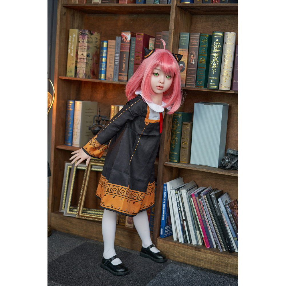 ZELEX 110cm GB58-1 Head Realistic Doll Full Body silicone